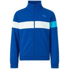 Puma Logo Kids Blue Track Jacket