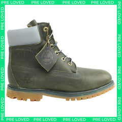 Timberland 6Inch Womens Dark Green Boots NO BOX