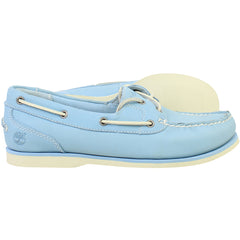 Timberland Amherst 2 Eye Womens Blue Boat Shoes