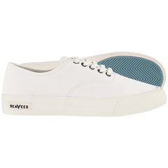 SeaVees Legend White Mens Plimsolls