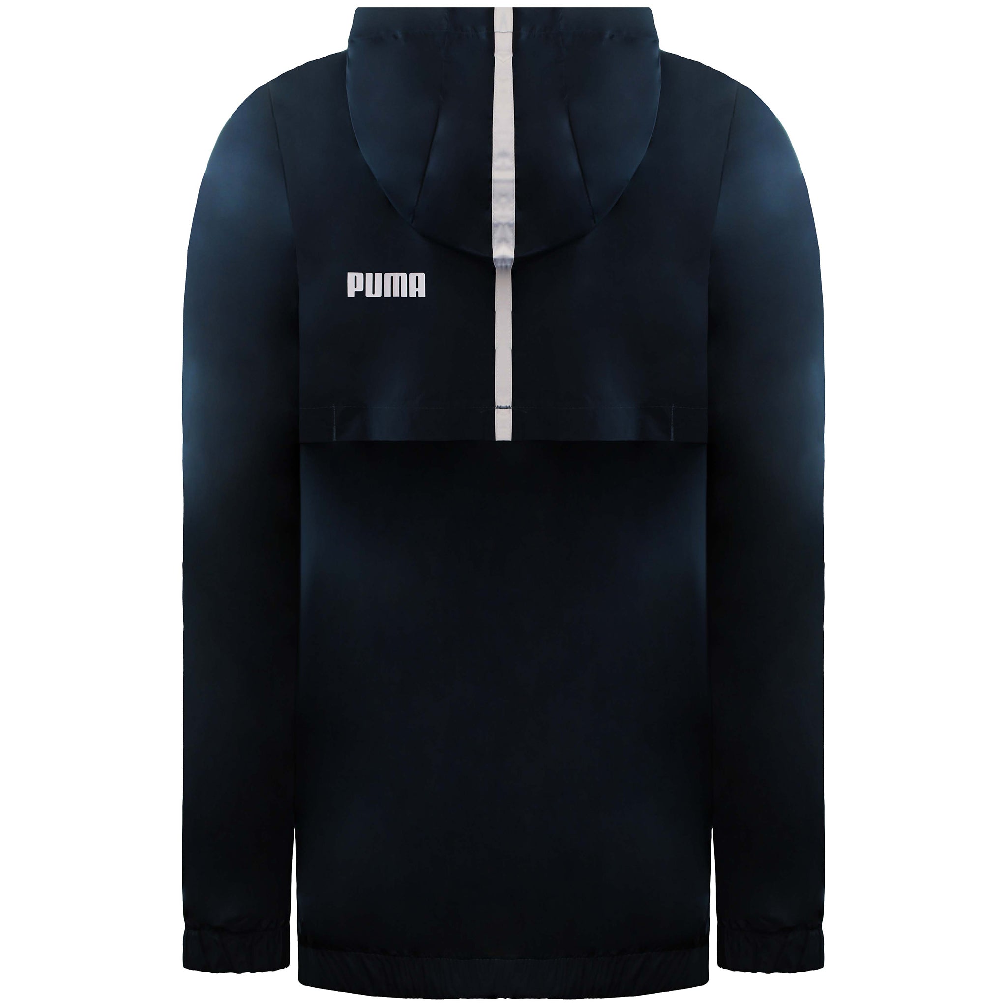 Puma Solid Mens Dark Slate Windbreaker Jacket