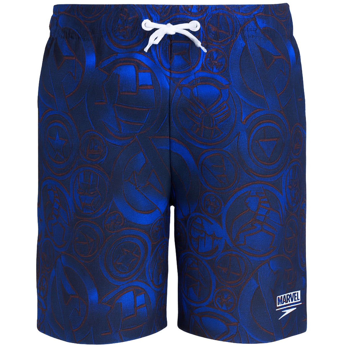 Speedo Marvel AOP Kids Blue Swim Shorts