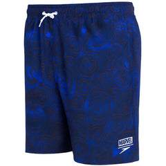 Speedo Marvel AOP Kids Blue Swim Shorts