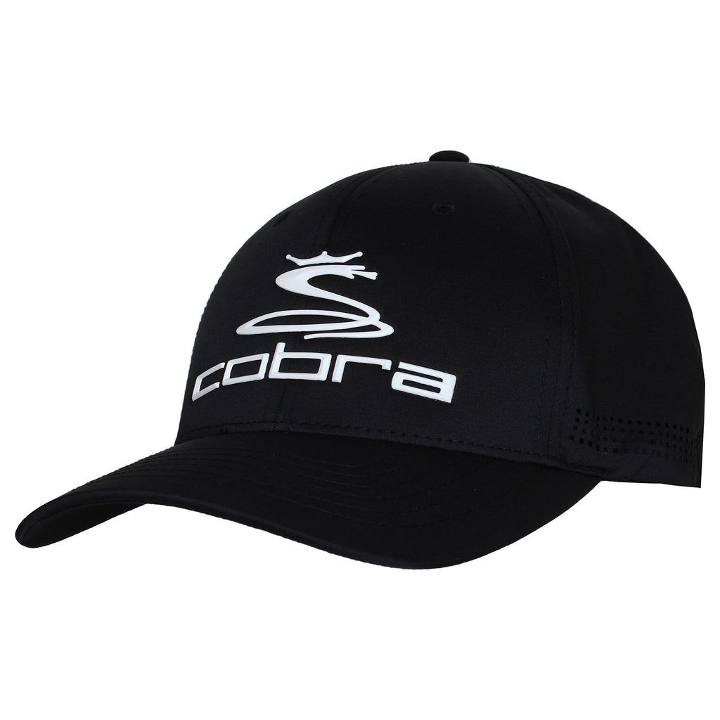 Cobra Pro Tour Mens Black Golf Cap