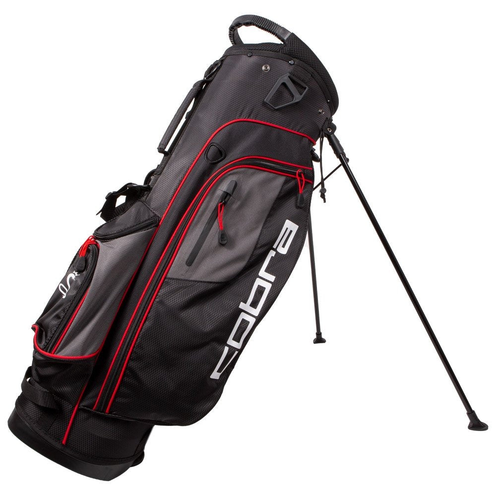 Cobra Fly XL Black Red Golf Stand Bag