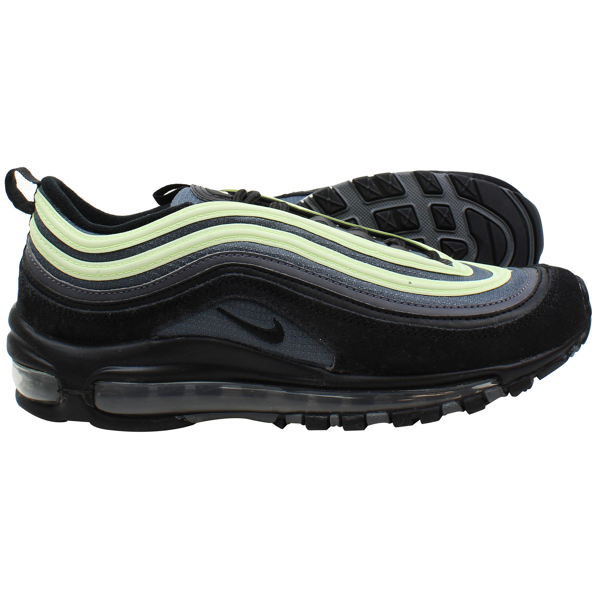 Nike Air Max 97 Barely Volt Kids Black Trainers