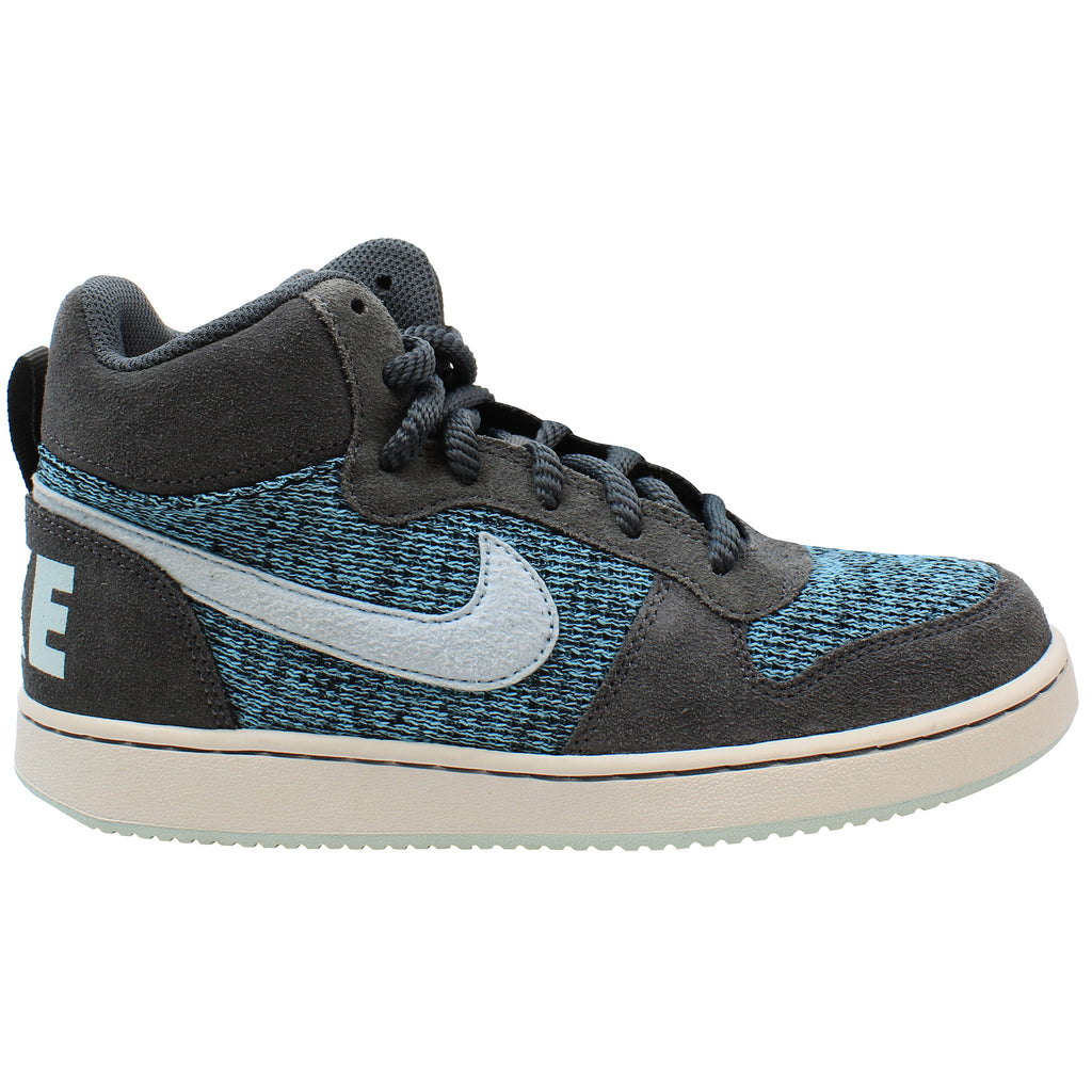 Nike Court Borough Mid SE (GS) Kids Grey/Blue Trainers