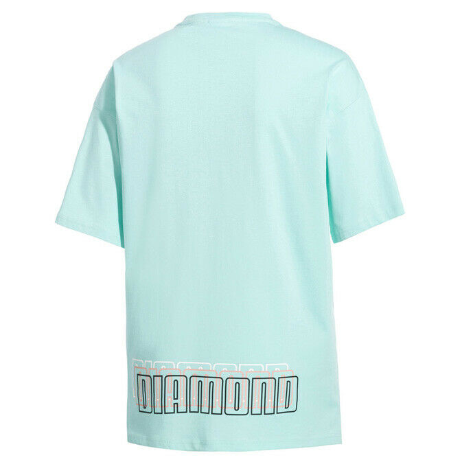 Puma x Diamond Mens Aqua T-Shirt