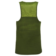 Timberland Womens Tank Silk Insert Top Vest Green A0081 001