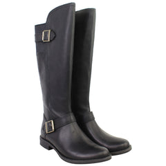 Timberland Savin Hill Womens Black Knee High Boots