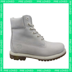 Timberland 6Inch Premium Womens Light Grey Boots NO BOX