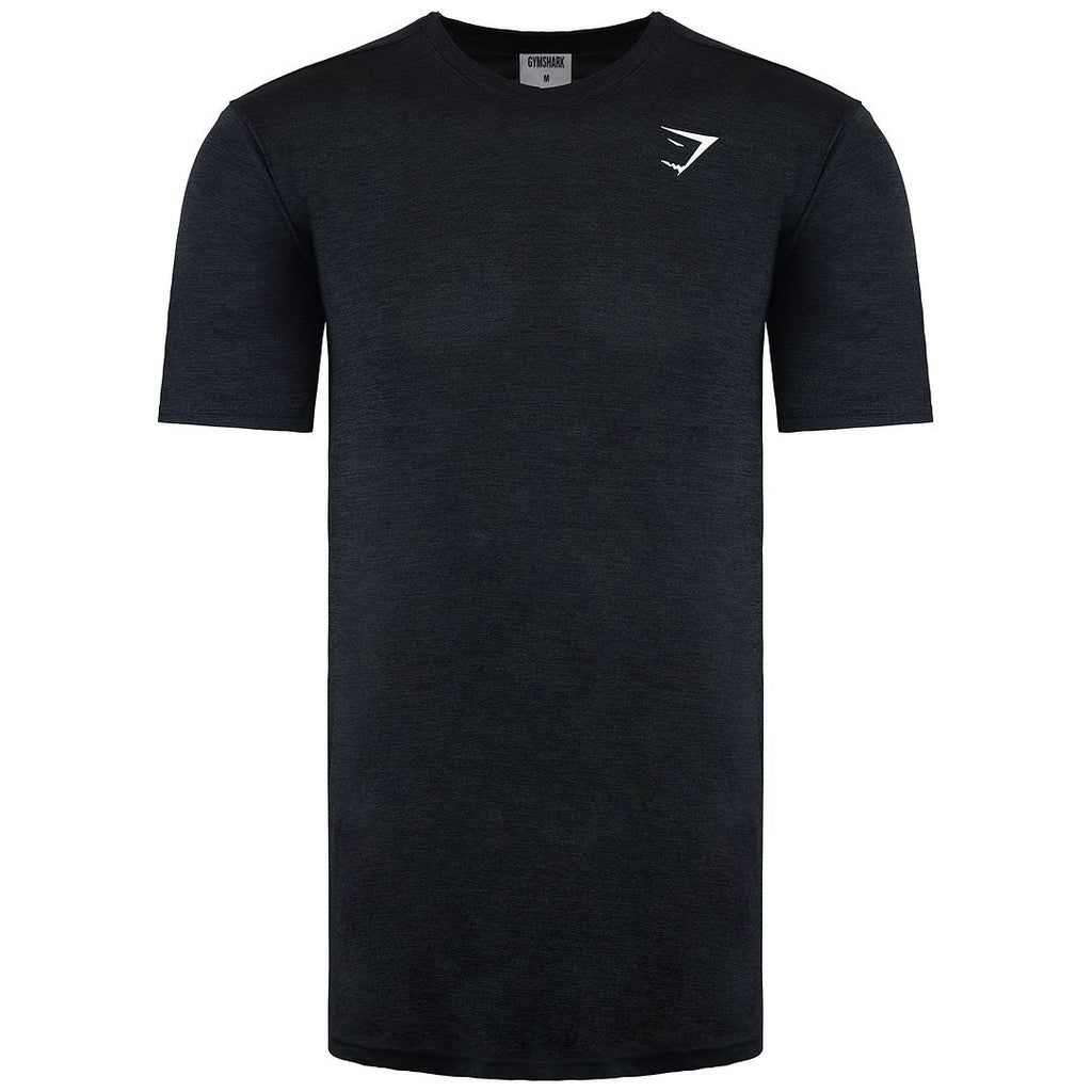 Gymshark Arrival Slim Mens Black T-Shirt