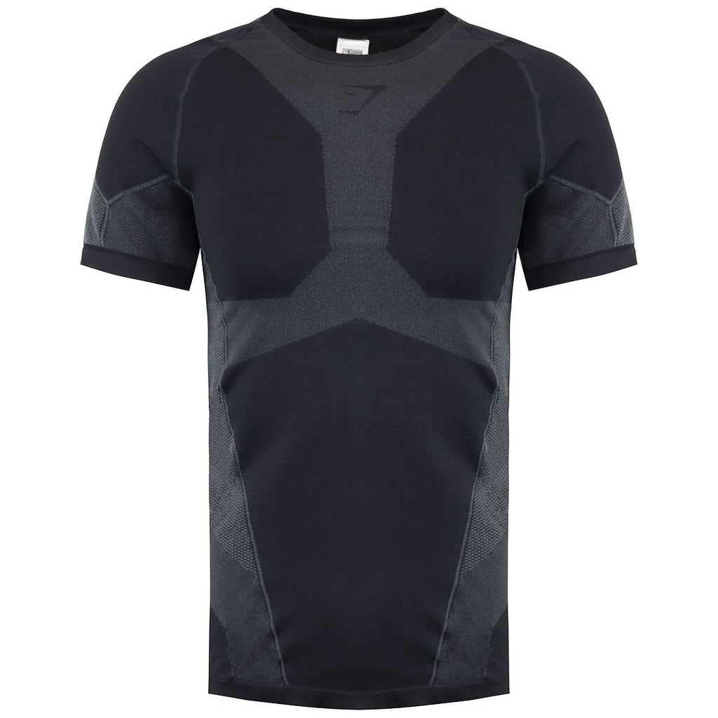 Gymshark Seamless Lifting Mens Black Muscle Top