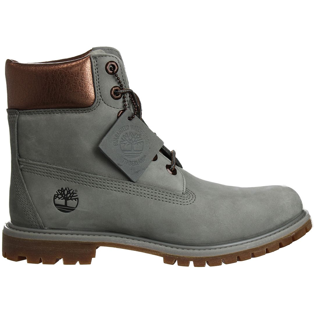 Timberland 6inch Premium Waterproof Womens Grey Boots