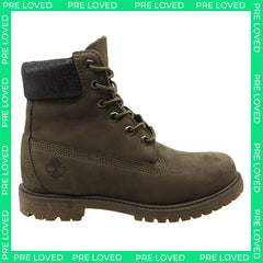 Timberland 6Inch Premium Womens Olive Boots NO BOX