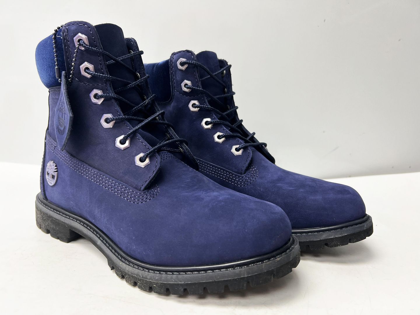 Timberland 6inch Premium Womens Navy Boots NO BOX