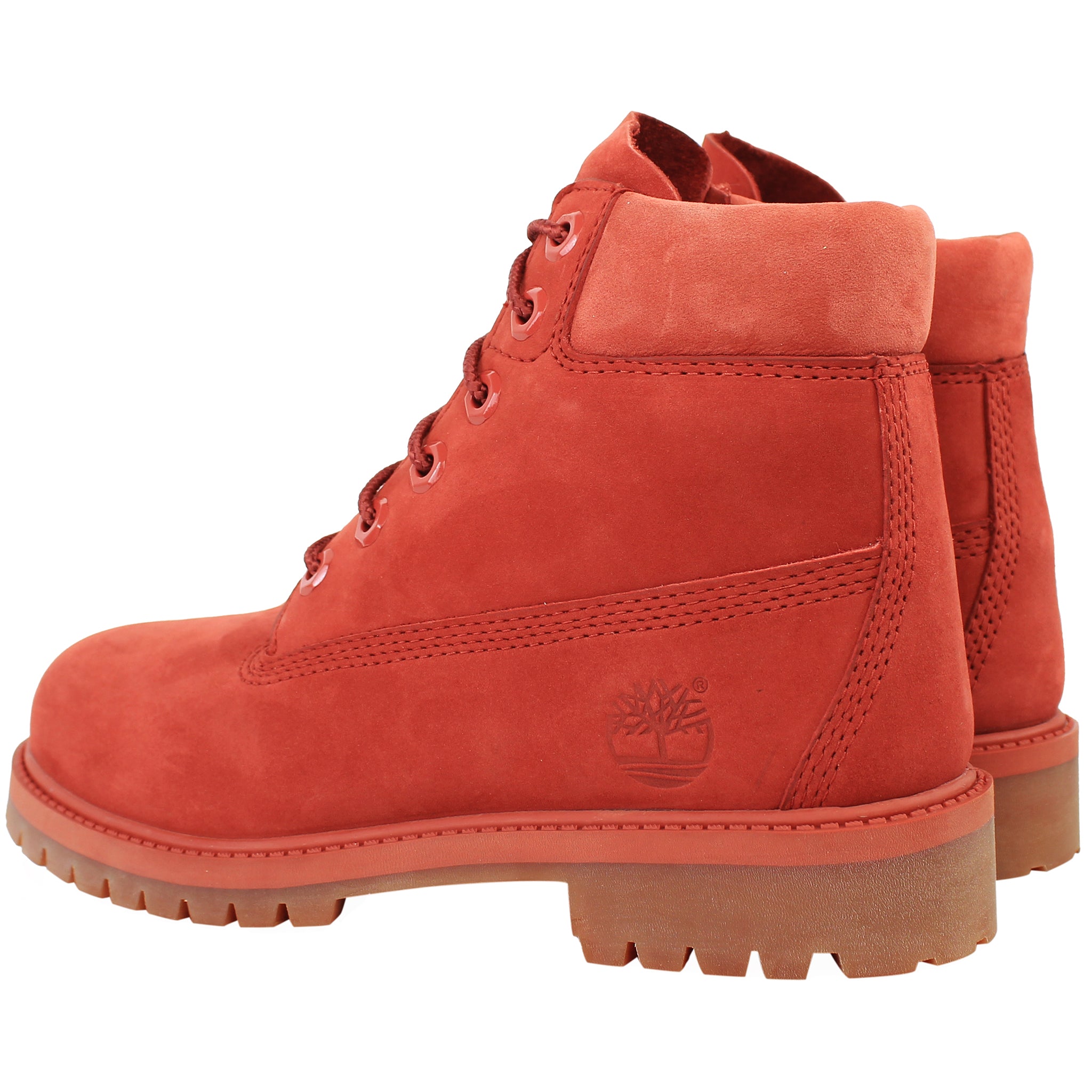 Timberland 6inch Premium Kids Red Boots