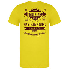 Timberland Yellow Mens Yellow T-Shirt