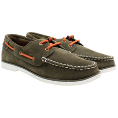 Timberland Seabury Kids Green Boat Shoes