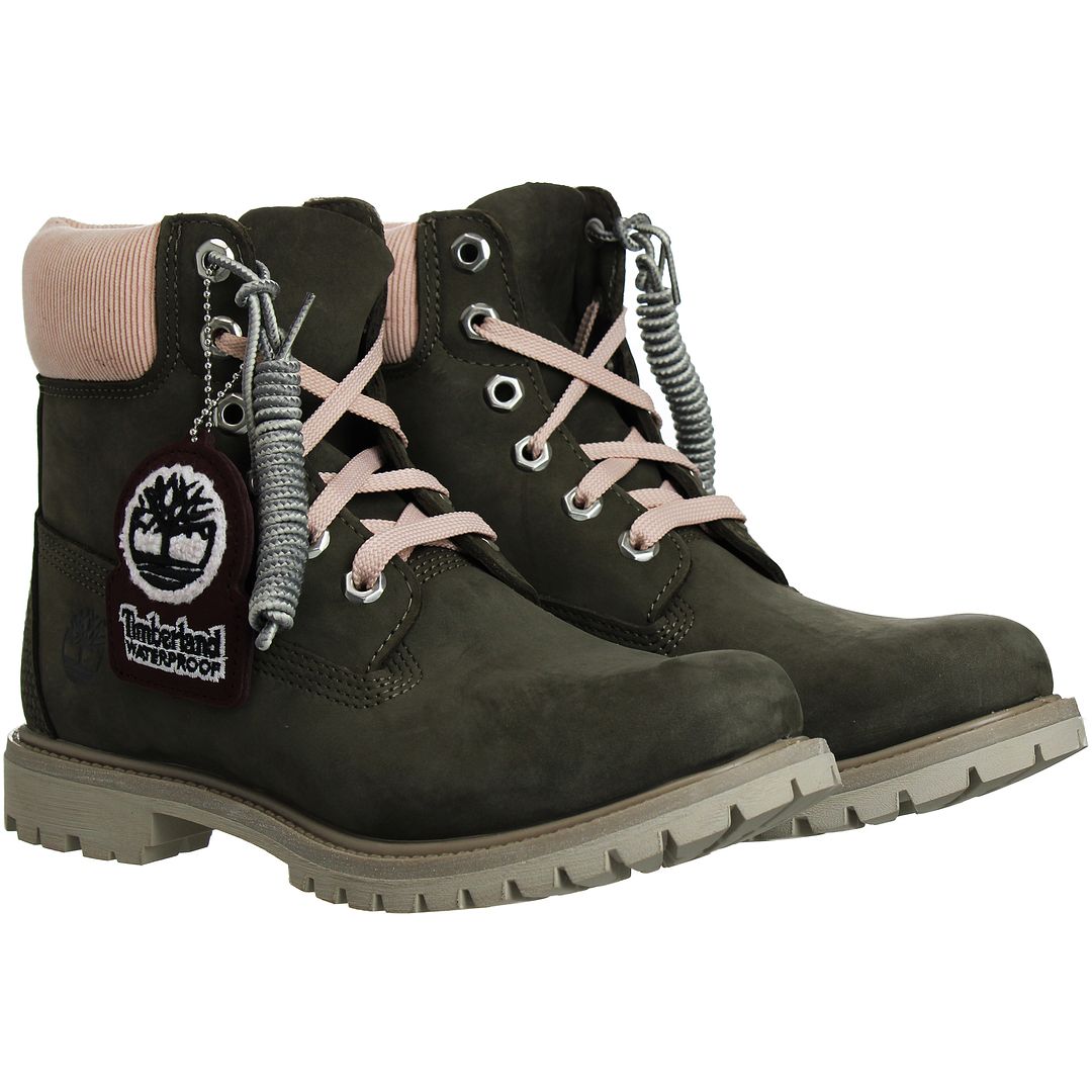 Timberland 6inch Premium Womens Green Boots