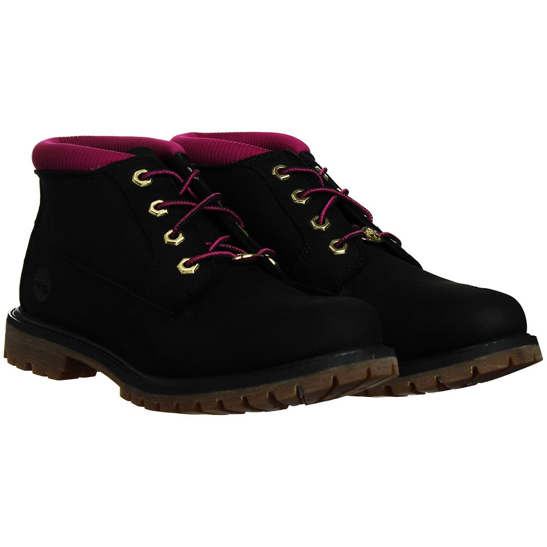 Timberland Nellie Waterproof Womens Black Chukka Boots