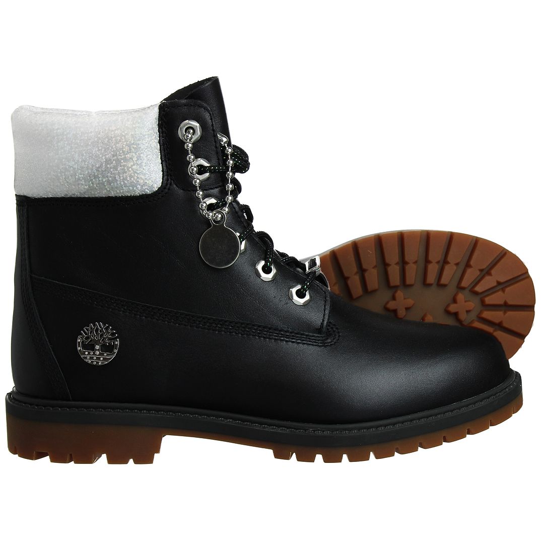 Timberland 6inch Heritage Cupsole Womens Black Boots