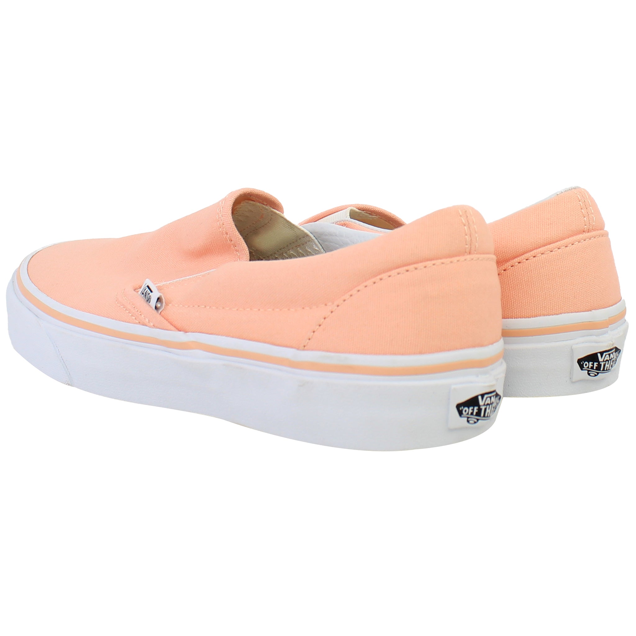 Vans Classic Womens Orange Plimsolls