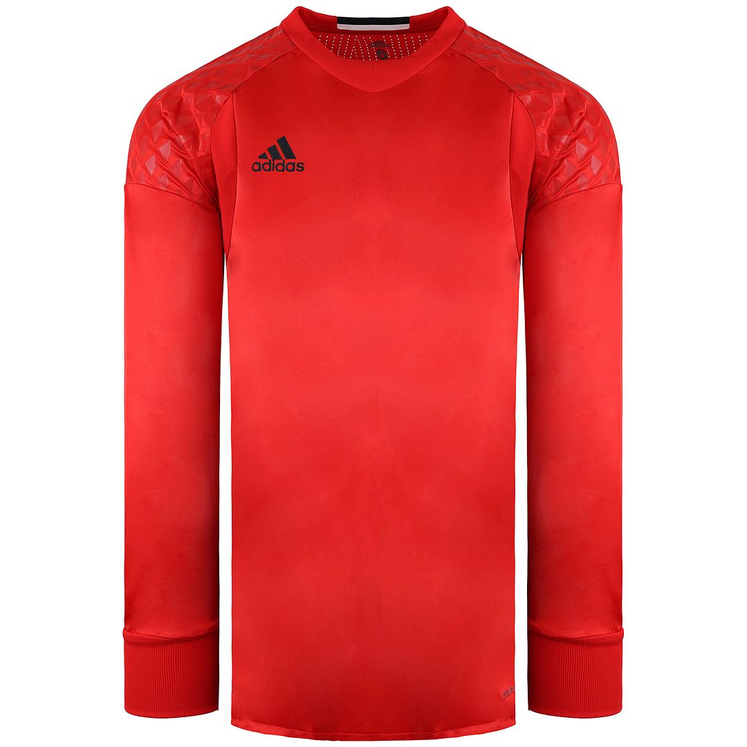 Adidas Players Mens Red Football Shirt