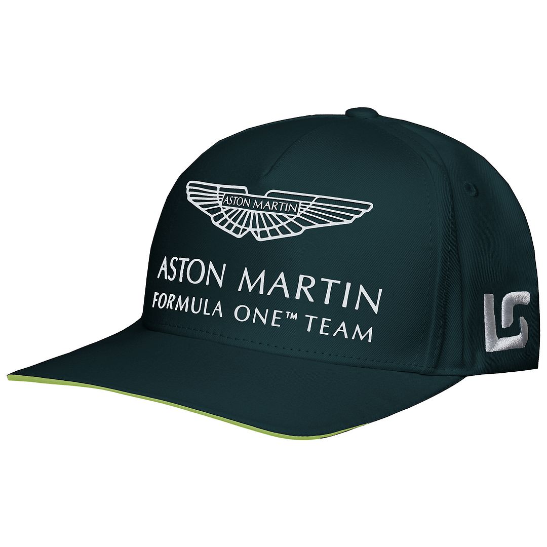 Aston Martin F1 Official Driver Lance Stroll Mens Green Cap