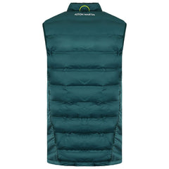 Aston Martin F1 Official Team Mens Green Gilet