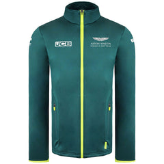 Aston Martin F1 Official Team Womens Green Softshell Jacket