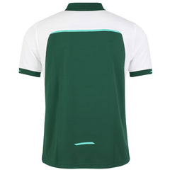 Castore AMC Technical Mens White/Green Tennis Polo Shirt