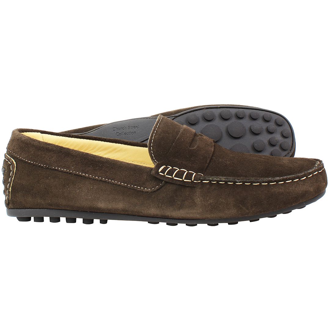 John White Amalfi Mens Brown Shoes