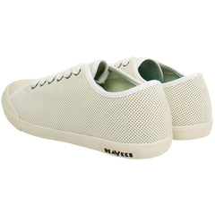 Seavees Army Issue Low Womens White Plimsolls