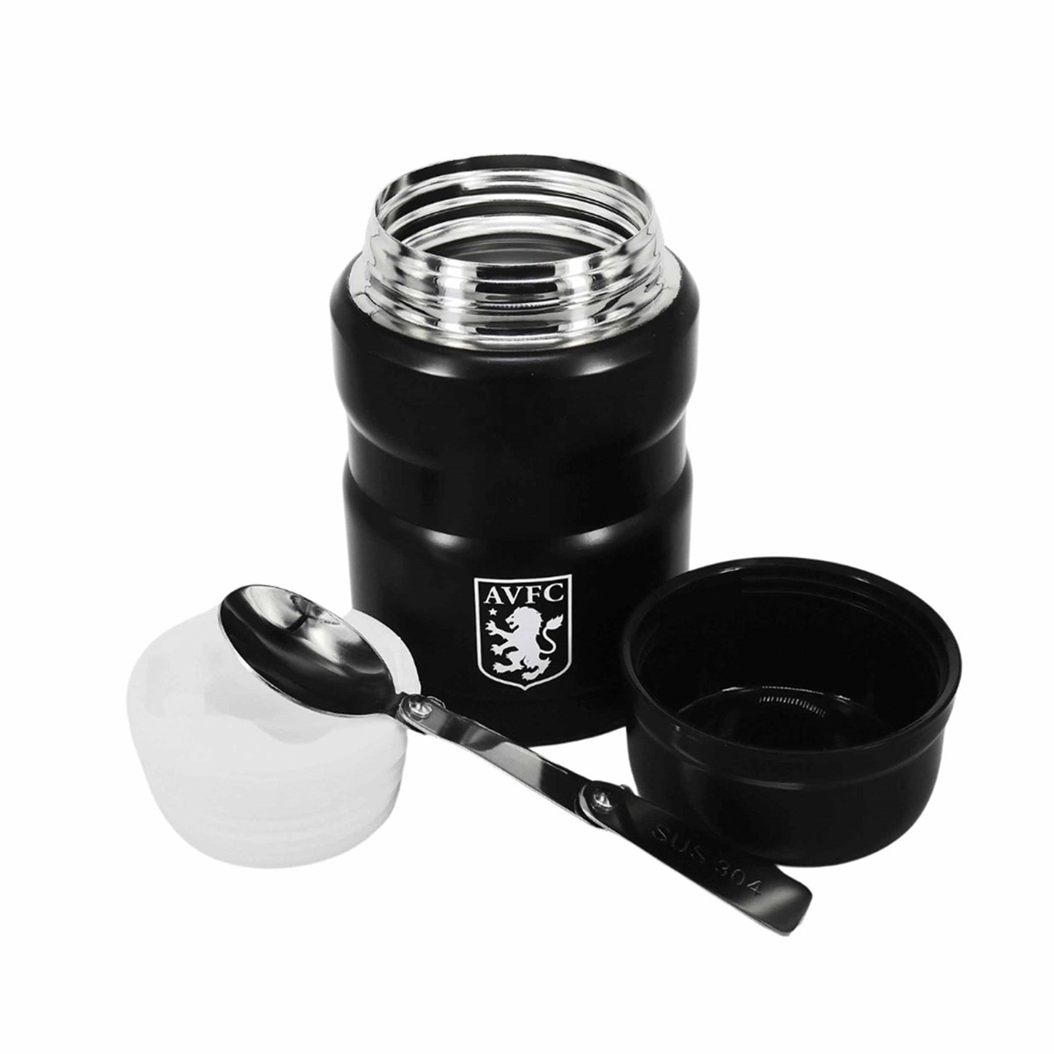 Aston Villa FC Thermal Flask with Spoon