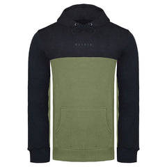 Devote London Rafola Mens Black/Olive Hoodie