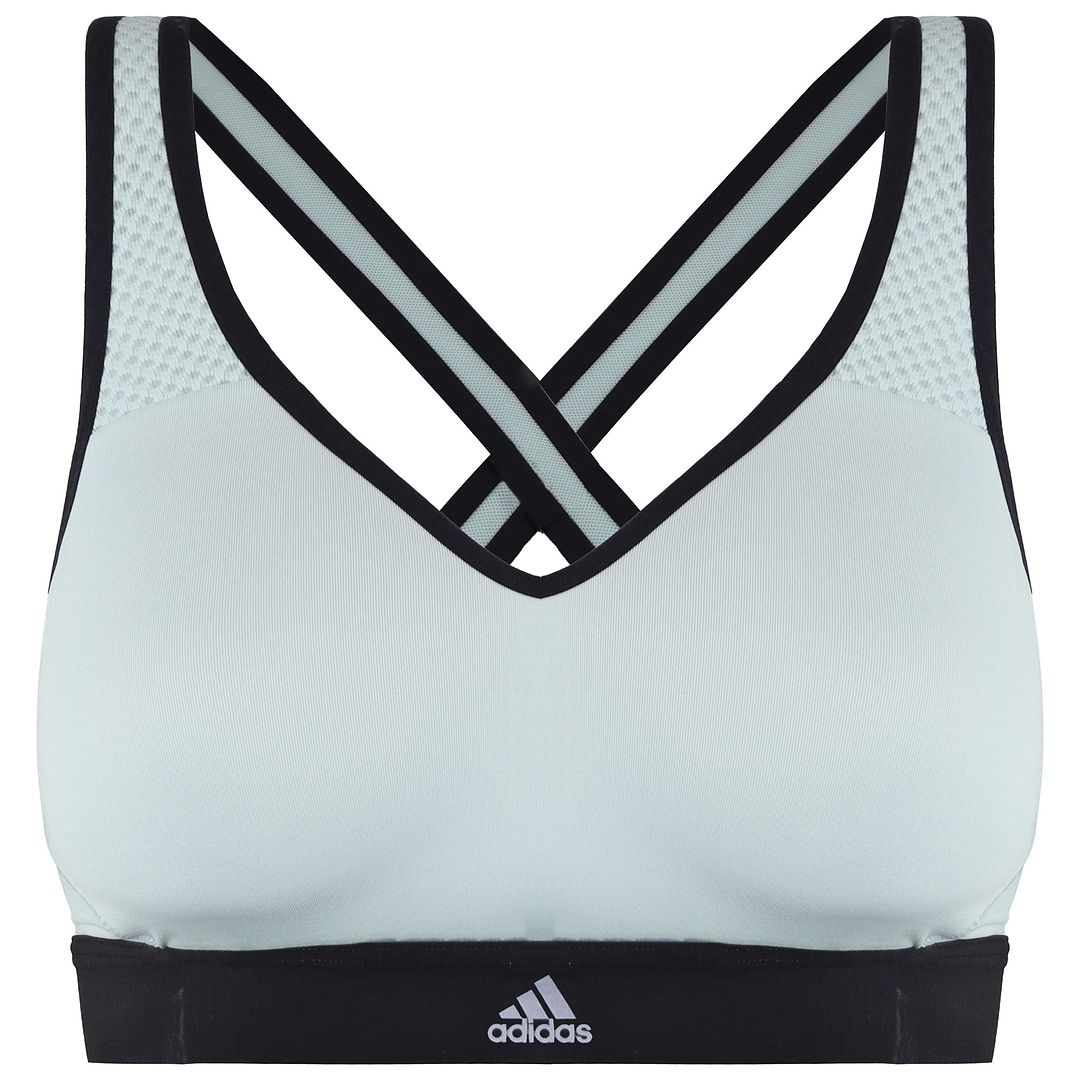 Adidas Suprernova Womens Light Blue Sports Bra