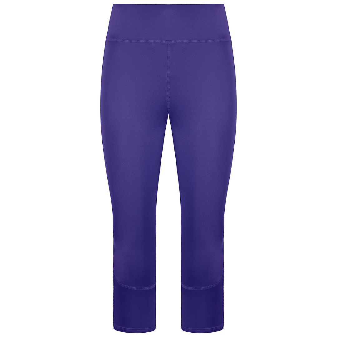 Adidas Supernova Womens Purple Cropped Leggings