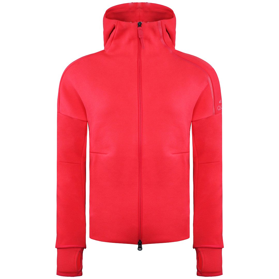 Adidas Z.N.E Womens Red Track Jacket