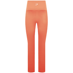Gymshark Training Womens Orange 7/8 Leggings
