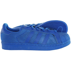 Adidas Superstar Mens Blue Trainers