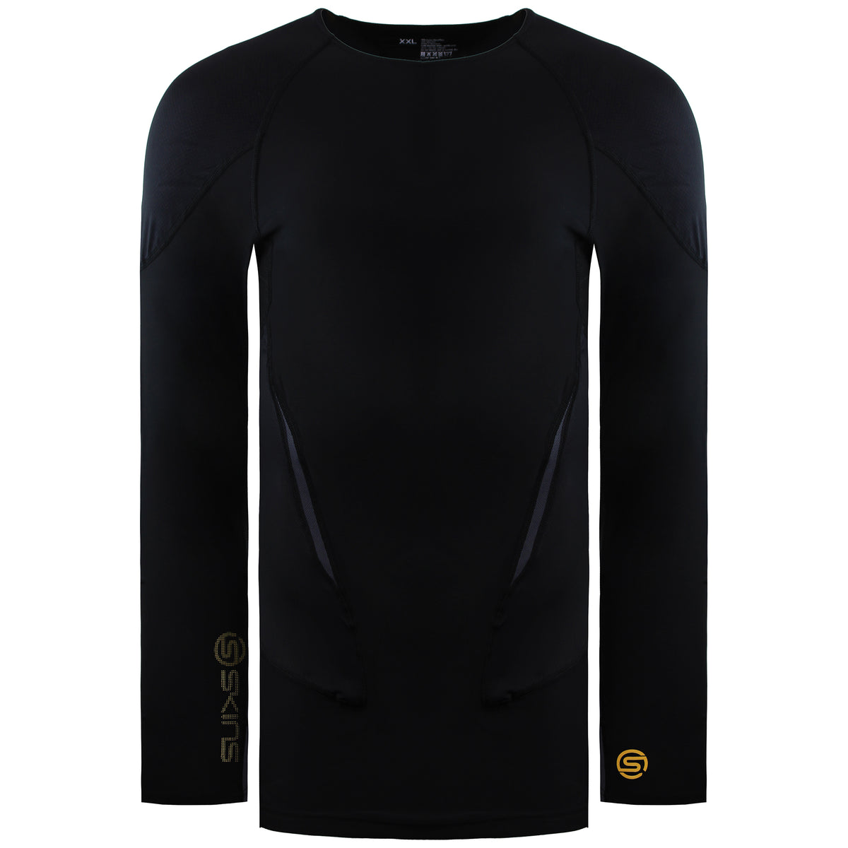 Skins Series-3 Mens Black 400 Baselayer Top