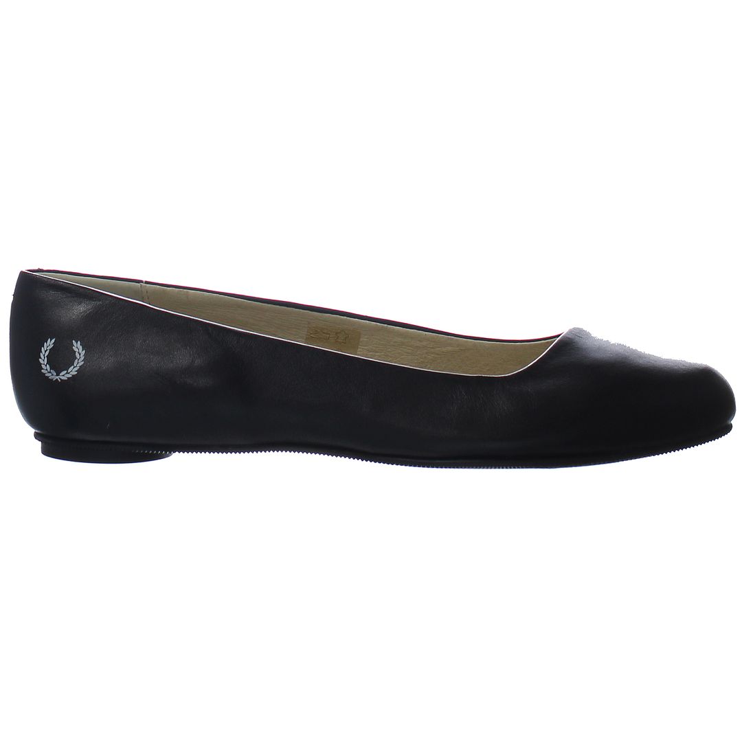 Fred Perry Low Womens Black Shoes