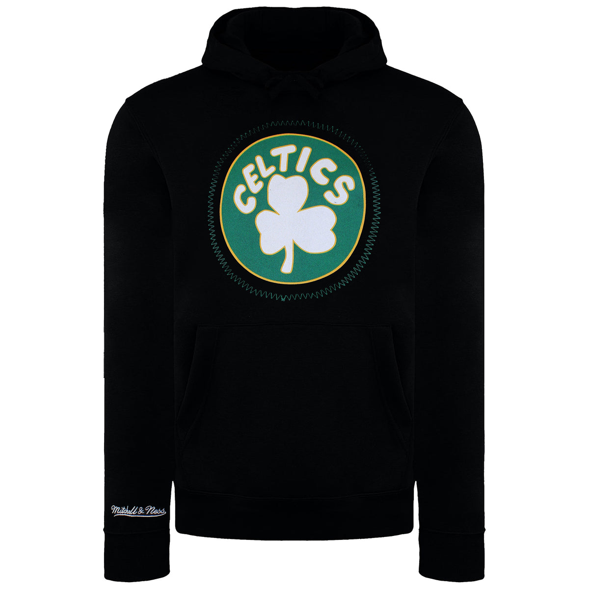 Mitchell & Ness Boston Celtics Zig Zag Mens Hoodie