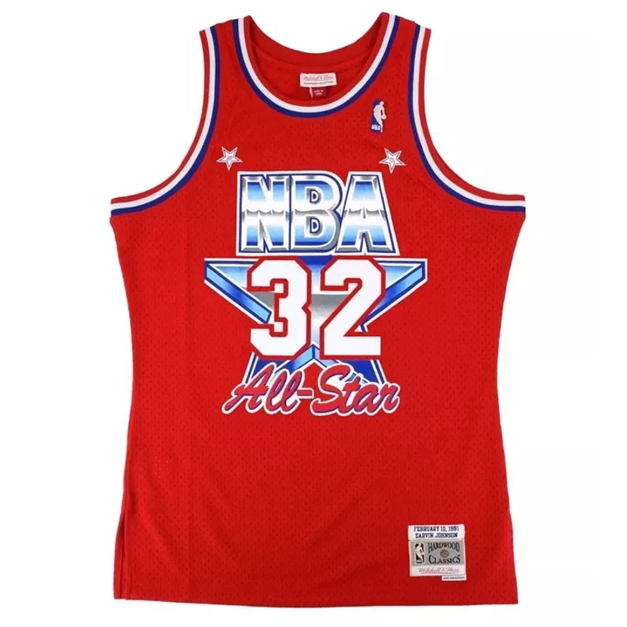 Mitchell & Ness NBA Magic Johnson #32 All Star West Retro Jersey