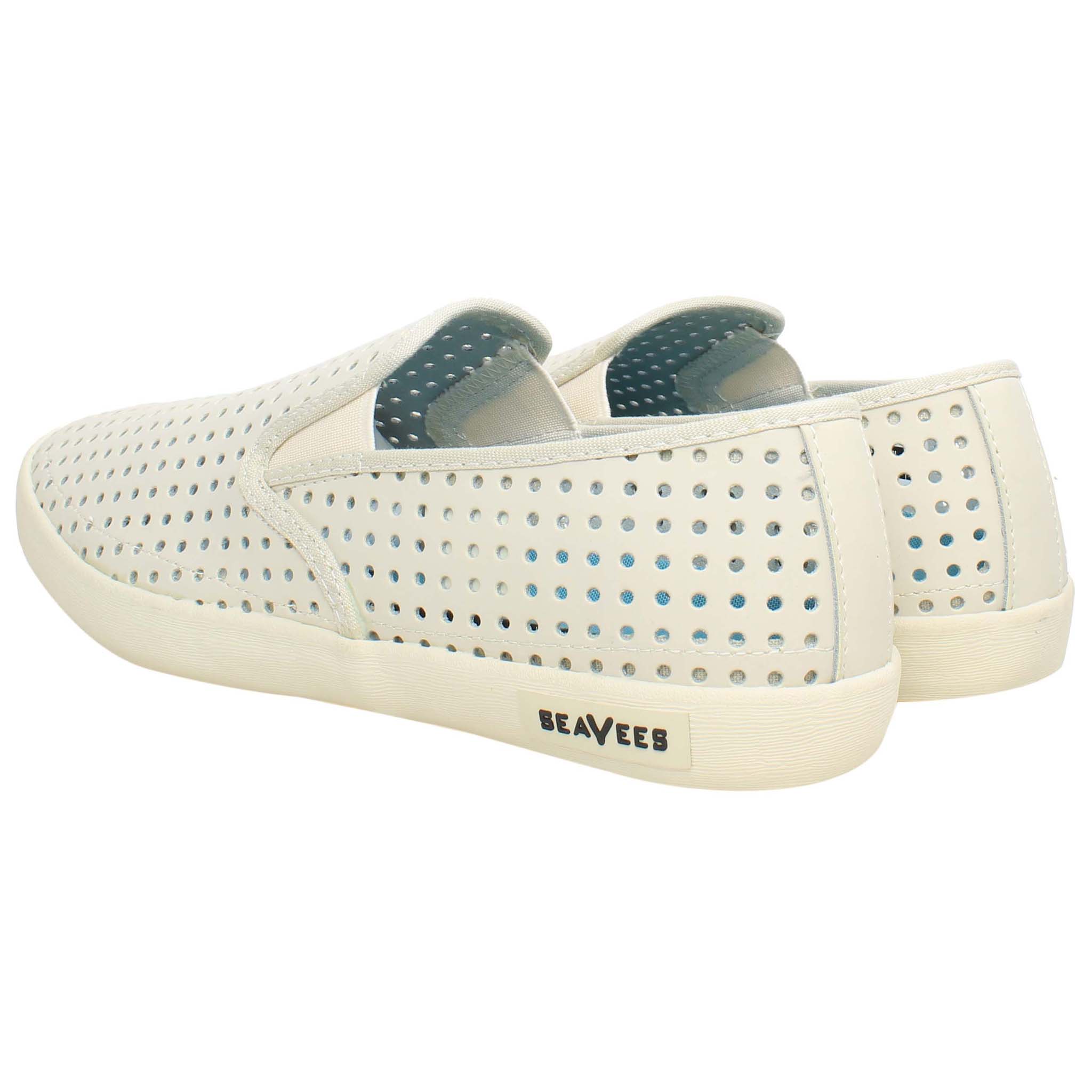 Seavees Baja Portal Mens Off White Plimsolls