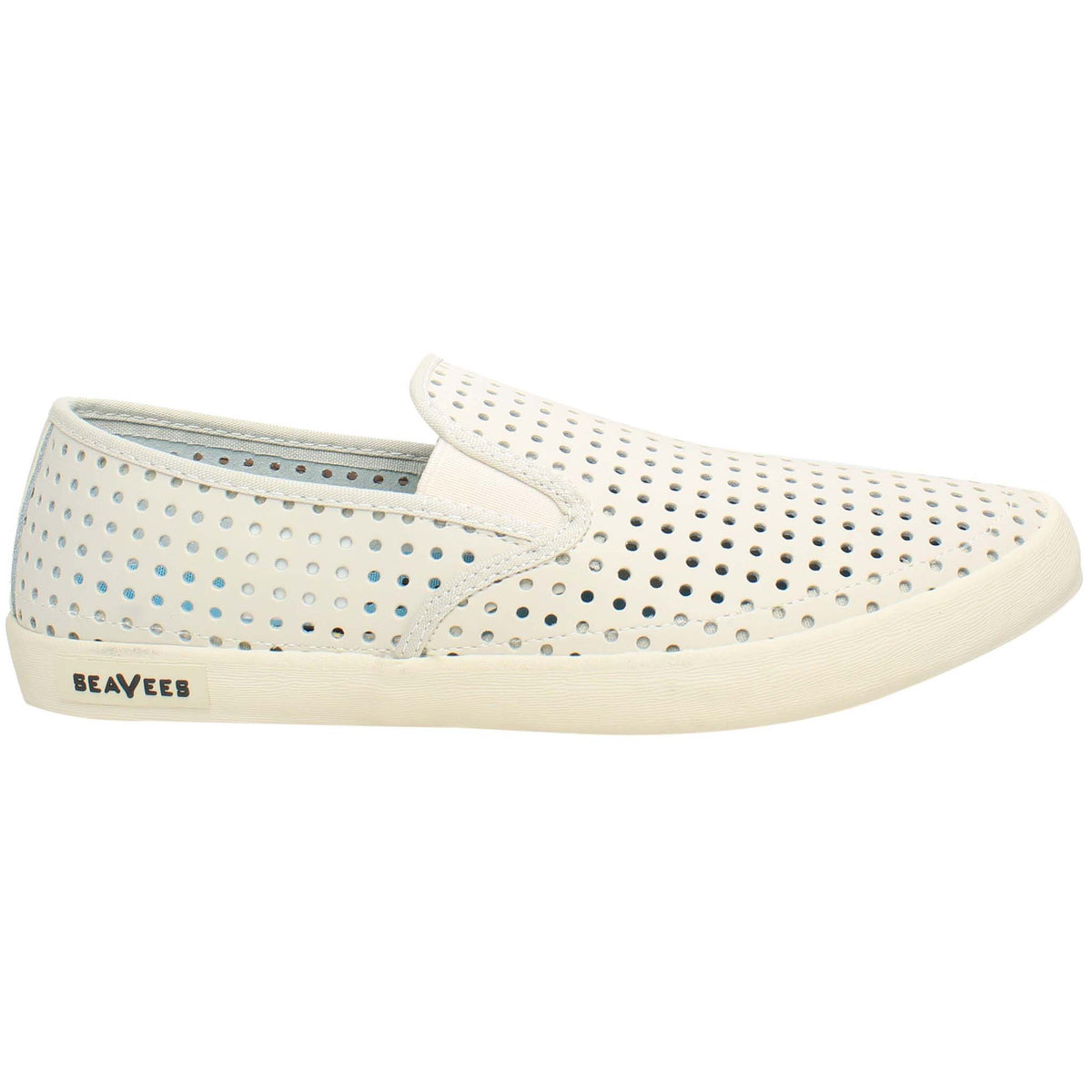 Seavees Baja Portal Mens Off White Plimsolls