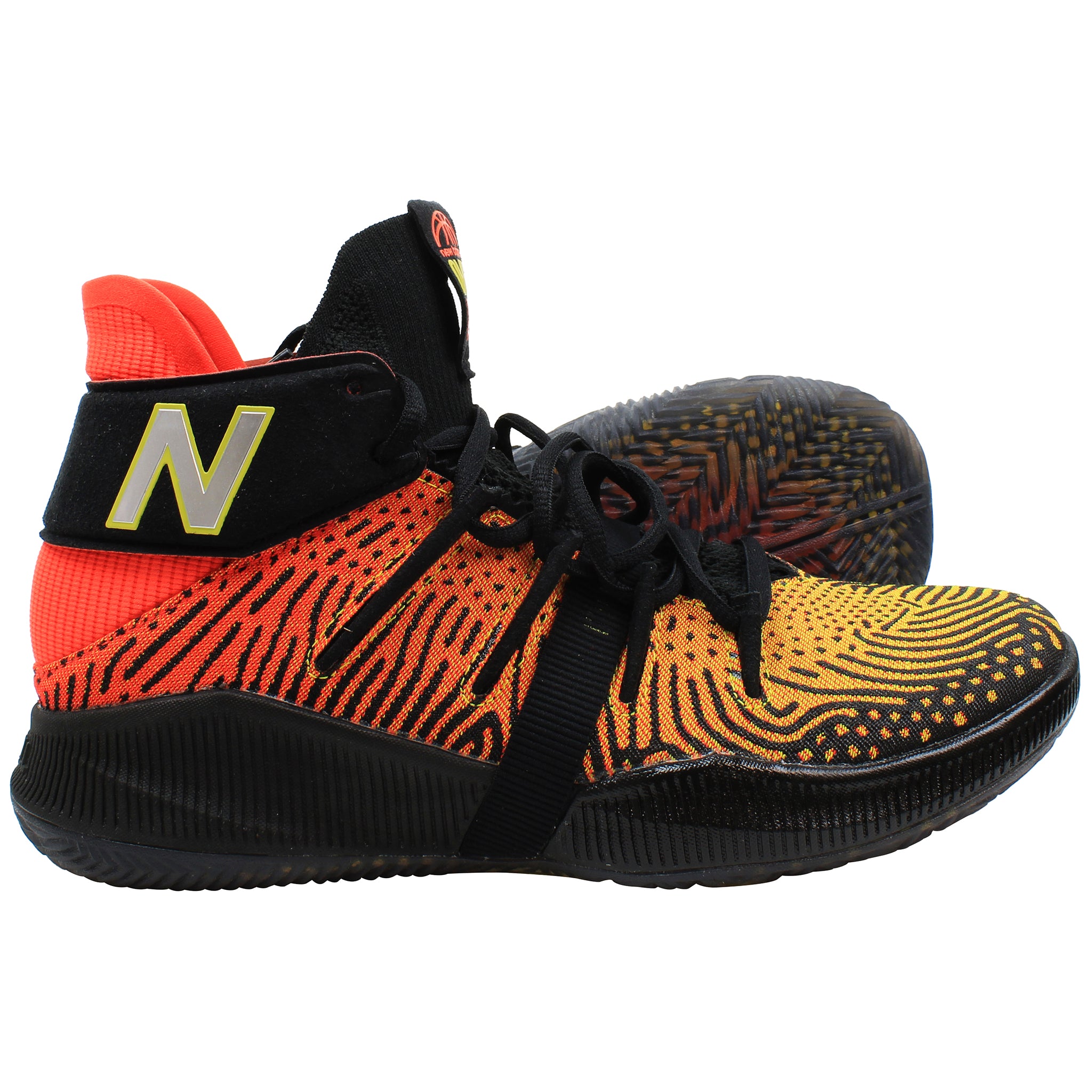 New Balance OMN1S Mens Orange/Yellow Basketball Shoes