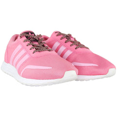 Adidas Los Angeles J Kids Pink Trainers