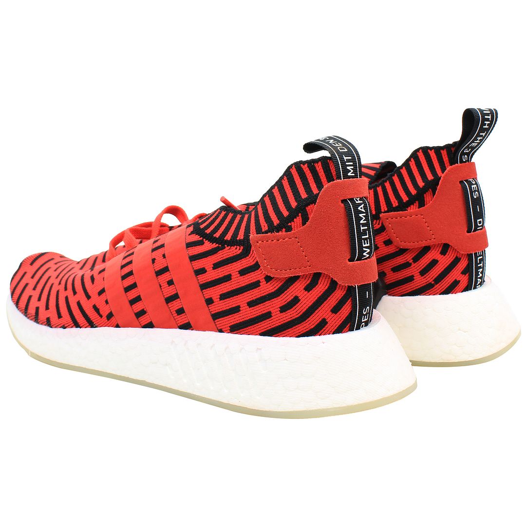 Adidas NMD_R2 PK Mens Red Running Shoes